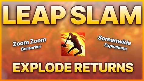 Movement speed does not effect leap slam, attack speed does. . Leap slam poe